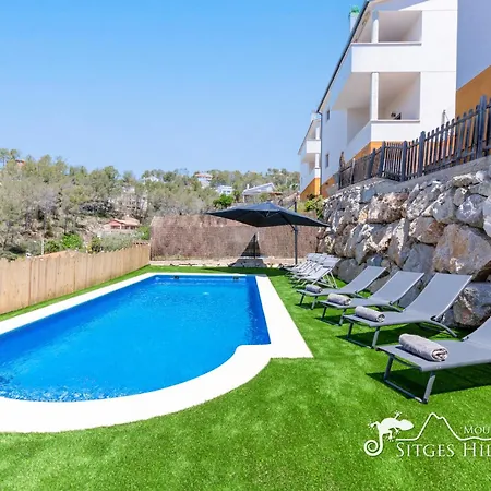 Serranita - Stylish With Views And Air Conditioning 15 Mins To Sitges Olivella